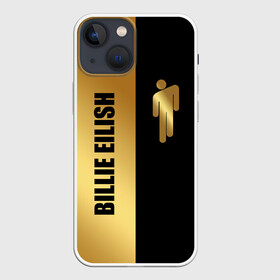 Чехол для iPhone 13 mini с принтом Billie Eilish Gold ,  |  | billie eilish | billie eilish gold | bud guy | gold блонш | logo | айлиш | айлишь | билли | билли айлиш | блонч | блонш | золотой | золотой логотип | лого | логотип билли айлиш | человечек