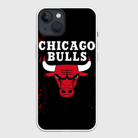 Чехол для iPhone 13 с принтом CHICAGO BULLS | ЧИКАГО БУЛЛС ,  |  | Тематика изображения на принте: bulls | chicago | chicago bulls | nba | red bulls | usa | америка | быки | нба | сша | чикаго буллс