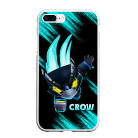 Чехол для iPhone 7Plus/8 Plus матовый с принтом Brawl Stars CROW , Силикон | Область печати: задняя сторона чехла, без боковых панелей | Тематика изображения на принте: 8 bit | 8 бит | bibi | brawl | brawl stars | crow | leon | spike | sprout | stars | бравл | бравл старс | браво старс | игра | компьютерная | кров | леон | онлайн | старс