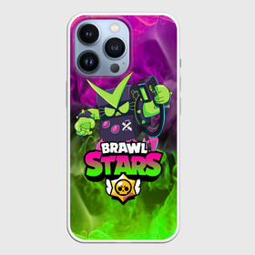 Чехол для iPhone 13 Pro с принтом BRAWL STARS VIRUS 8 BIT ,  |  | bibi | brawl stars | coach mike | crow | gale | leon | leon shark | max | mecha crow | mortis | mr.p | phoenix | sally leon | sandy | spike | sprout | tara | unicorn | virus 8 bit | werewolf | ворон | оборотень