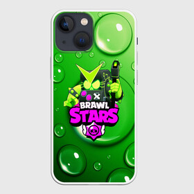 Чехол для iPhone 13 mini с принтом BRAWL STARS:VIRUS ,  |  | 8 | 8 bit | bibi | brawl stars | brock | bull | crow | dinomike | el primo | leon | mobile game | mr.p | nita | poko | ricochet | stars | tara | бравл старс | ворон | леон | мобильные игры