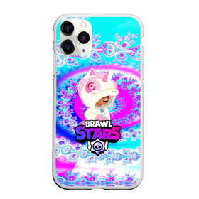 Чехол для iPhone 11 Pro Max матовый с принтом BRAWL STARSLEON UNICORN , Силикон |  | Тематика изображения на принте: 8 | 8 bit | bibi | brawl stars | brock | bull | crow | dinomike | el primo | leon | mobile game | mr.p | nita | poko | ricochet | stars | tara | бравл старс | ворон | леон | мобильные игры