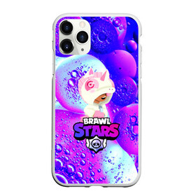 Чехол для iPhone 11 Pro Max матовый с принтом BRAWL STARSLEON UNICORN , Силикон |  | Тематика изображения на принте: 8 | 8 bit | bibi | brawl stars | brock | bull | crow | dinomike | el primo | leon | mobile game | mr.p | nita | poko | ricochet | stars | tara | бравл старс | ворон | леон | мобильные игры