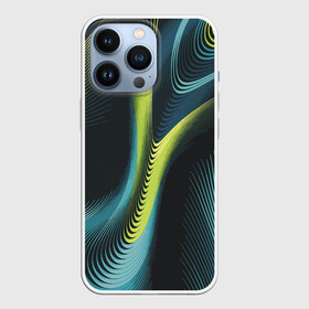 Чехол для iPhone 13 Pro с принтом Wave ,  |  | abstraction | color | fashion | rastr | wave | абстракция | волна | мода | растр | цвет