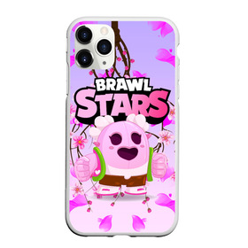 Чехол для iPhone 11 Pro матовый с принтом Sakura Spike Brawl Stars , Силикон |  | Тематика изображения на принте: brawl | brawl stars | sakura spike | spike | бравл | бравл кактус | бравл старс | кактус | сакура спайк | спайк | спайк бравл старс