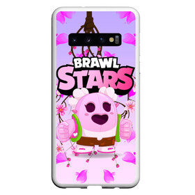 Чехол для Samsung Galaxy S10 с принтом Sakura Spike Brawl Stars , Силикон | Область печати: задняя сторона чехла, без боковых панелей | Тематика изображения на принте: brawl | brawl stars | sakura spike | spike | бравл | бравл кактус | бравл старс | кактус | сакура спайк | спайк | спайк бравл старс