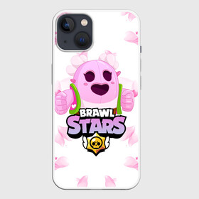 Чехол для iPhone 13 с принтом Sakura Spike Brawl Stars ,  |  | Тематика изображения на принте: brawl | brawl stars | sakura spike | spike | бравл | бравл кактус | бравл старс | кактус | сакура спайк | спайк | спайк бравл старс