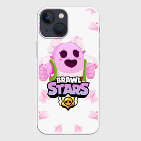 Чехол для iPhone 13 mini с принтом Sakura Spike Brawl Stars ,  |  | Тематика изображения на принте: brawl | brawl stars | sakura spike | spike | бравл | бравл кактус | бравл старс | кактус | сакура спайк | спайк | спайк бравл старс