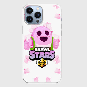 Чехол для iPhone 13 Pro Max с принтом Sakura Spike Brawl Stars ,  |  | Тематика изображения на принте: brawl | brawl stars | sakura spike | spike | бравл | бравл кактус | бравл старс | кактус | сакура спайк | спайк | спайк бравл старс