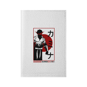 Обложка для паспорта матовая кожа с принтом Гуррен Лаганн Камина , натуральная матовая кожа | размер 19,3 х 13,7 см; прозрачные пластиковые крепления | gurren | japan | kamina | lagann | аниме | бур | гуррен | гуррендан | ёко | иероглифы | камина | лаганн | промар | самурай | симон | стиль | япония | японский