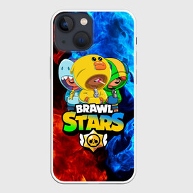 Чехол для iPhone 13 mini с принтом BRAWL STARS LEON TRIO ,  |  | bibi | brawl stars | coach mike | crow | gale | leon | leon shark | max | mecha crow | mortis | mr.p | phoenix | sally leon | sandy | spike | sprout | tara | unicorn | virus 8 bit | werewolf | ворон | оборотень