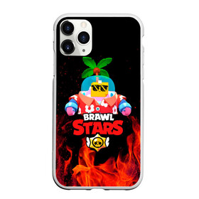 Чехол для iPhone 11 Pro Max матовый с принтом BRAWL STARS (NEW SPROUT) [6] , Силикон |  | 8 bit | android | brawl | brawl stars | clash | clash royale | game | leon | royale | sprout | stars | андроид | игра | кольт | леон | мобильные игры | спраут