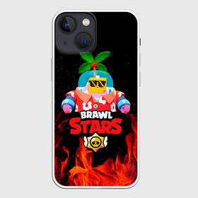 Чехол для iPhone 13 mini с принтом BRAWL STARS (NEW SPROUT) [6] ,  |  | 8 bit | android | brawl | brawl stars | clash | clash royale | game | leon | royale | sprout | stars | андроид | игра | кольт | леон | мобильные игры | спраут