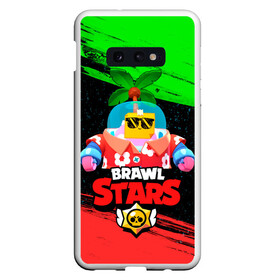 Чехол для Samsung S10E с принтом BRAWL STARS (NEW SPROUT) [8] , Силикон | Область печати: задняя сторона чехла, без боковых панелей | Тематика изображения на принте: 8 bit | android | brawl | brawl stars | clash | clash royale | game | leon | royale | sprout | stars | андроид | игра | кольт | леон | мобильные игры | спраут