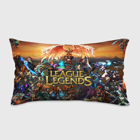 Подушка 3D антистресс с принтом League of Legends , наволочка — 100% полиэстер, наполнитель — вспененный полистирол | состоит из подушки и наволочки на молнии | Тематика изображения на принте: art | dota | dota 2 | fan | game | hero | league | league of legends | legends | lol | moba | mobile legend | riot game | герои | детские | дота | женские | игра | моба | мужские