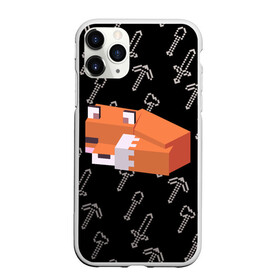 Чехол для iPhone 11 Pro Max матовый с принтом MINERCRAFT , Силикон |  | Тематика изображения на принте: creeper | creepers | minercraft | алмаз | крипер | криперы | маин | майн | майн крафт | майнкрафт