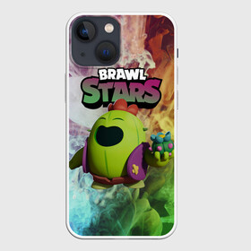 Чехол для iPhone 13 mini с принтом Brawl Stars Spike ,  |  | brawl spike | brawl stars | spike | spike brawl | бравл кактус | бравл спайк | бравл старс | кактус | робоспайк | спайк | спайк бравл старс