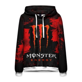 Мужская толстовка 3D с принтом MONSTER ENERGY (Z) , 100% полиэстер | двухслойный капюшон со шнурком для регулировки, мягкие манжеты на рукавах и по низу толстовки, спереди карман-кенгуру с мягким внутренним слоем. | black monster | bmx | claw | cybersport | energy | monster | monster energy | moto | motocross | race | sport | киберспорт | когти | монстер энерджи | монстр | мото | мотокросс | ралли | скейтбординг | спорт | энергия