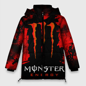 Женская зимняя куртка 3D с принтом MONSTER ENERGY (Z) , верх — 100% полиэстер; подкладка — 100% полиэстер; утеплитель — 100% полиэстер | длина ниже бедра, силуэт Оверсайз. Есть воротник-стойка, отстегивающийся капюшон и ветрозащитная планка. 

Боковые карманы с листочкой на кнопках и внутренний карман на молнии | black monster | bmx | claw | cybersport | energy | monster | monster energy | moto | motocross | race | sport | киберспорт | когти | монстер энерджи | монстр | мото | мотокросс | ралли | скейтбординг | спорт | энергия