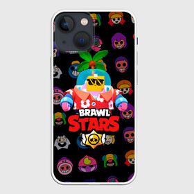Чехол для iPhone 13 mini с принтом BRAWL STARS (NEW SPROUT) [14] ,  |  | 8 bit | android | brawl | brawl stars | clash | clash royale | game | leon | royale | sprout | stars | андроид | игра | кольт | леон | мобильные игры | спраут