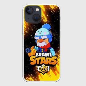 Чехол для iPhone 13 mini с принтом BRAWL STARS GALE. ,  |  | 8 bit | brawl stars | crow | gale | leon | leon shark | max | mecha | mecha crow | mr.p | sally leon | shark | tara | virus 8 bit | werewolf leon | акула | берли | бравл старс | ворон | макс | оборотень