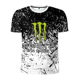 Мужская футболка 3D спортивная с принтом MONSTER ENERGY (Z) , 100% полиэстер с улучшенными характеристиками | приталенный силуэт, круглая горловина, широкие плечи, сужается к линии бедра | black monster | bmx | claw | cybersport | energy | monster | monster energy | moto | motocross | race | sport | киберспорт | когти | монстер энерджи | монстр | мото | мотокросс | ралли | скейтбординг | спорт | то | энергия