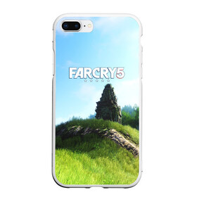 Чехол для iPhone 7Plus/8 Plus матовый с принтом FARCRY5 , Силикон | Область печати: задняя сторона чехла, без боковых панелей | far cry | farcry | game | ubisof | выживание | джунгли | игры | остров | фар край