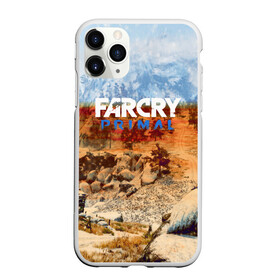 Чехол для iPhone 11 Pro Max матовый с принтом FARCRYPRIMAL , Силикон |  | far cry | farcry | game | ubisof | выживание | джунгли | игры | остров | фар край