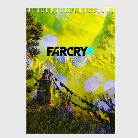 Скетчбук с принтом FARCRY4 , 100% бумага
 | 48 листов, плотность листов — 100 г/м2, плотность картонной обложки — 250 г/м2. Листы скреплены сверху удобной пружинной спиралью | far cry | farcry | game | ubisof | выживание | джунгли | игры | остров | фар край