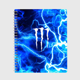 Тетрадь с принтом MONSTER ENERGY , 100% бумага | 48 листов, плотность листов — 60 г/м2, плотность картонной обложки — 250 г/м2. Листы скреплены сбоку удобной пружинной спиралью. Уголки страниц и обложки скругленные. Цвет линий — светло-серый
 | energy | honda | mercedes | monster energy | porsche | racing | sport | toyota | автомобил | автомобильные | марка | машины | митсубиси | монстр | монстр энерджи | порше | спорт | тесла | тойота | хонда