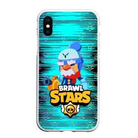 Чехол для iPhone XS Max матовый с принтом BRAWL STARS GALE. , Силикон | Область печати: задняя сторона чехла, без боковых панелей | Тематика изображения на принте: 8 bit | brawl stars | crow | gale | leon | leon shark | max | mecha | mecha crow | mr.p | sally leon | shark | tara | virus 8 bit | werewolf leon | акула | берли | бравл старс | ворон | макс | оборотень