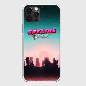 Чехол для iPhone 12 Pro Max с принтом HOTLINE MIAMI , Силикон |  | abstraction games | dennaton games | devolver digital | game | hotline miami | hotline miami 2: wrong number | retrowave | synthwave | мотель | мотель майами