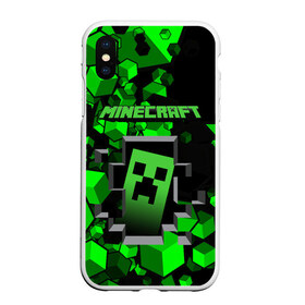 Чехол для iPhone XS Max матовый с принтом Minecraft , Силикон | Область печати: задняя сторона чехла, без боковых панелей | Тематика изображения на принте: craft | game | mine | minecraft | minecraftmemories | pixel | tnt | twitter | блок | динамит | игра | красный блок | майнкрафт | маркус перссон | пиксель | ремесло | тротил | шахта