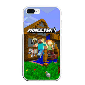 Чехол для iPhone 7Plus/8 Plus матовый с принтом Minecraft , Силикон | Область печати: задняя сторона чехла, без боковых панелей | Тематика изображения на принте: craft | game | mine | minecraft | minecraftmemories | pixel | tnt | twitter | блок | динамит | игра | красный блок | майнкрафт | маркус перссон | пиксель | ремесло | тротил | шахта