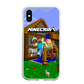 Чехол для iPhone XS Max матовый с принтом Minecraft , Силикон | Область печати: задняя сторона чехла, без боковых панелей | Тематика изображения на принте: craft | game | mine | minecraft | minecraftmemories | pixel | tnt | twitter | блок | динамит | игра | красный блок | майнкрафт | маркус перссон | пиксель | ремесло | тротил | шахта