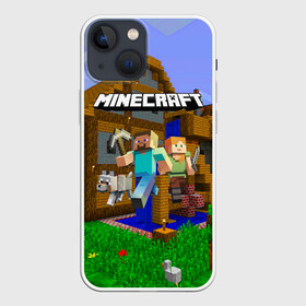Чехол для iPhone 13 mini с принтом Minecraft. ,  |  | Тематика изображения на принте: craft | game | mine | minecraft | minecraftmemories | pixel | tnt | twitter | блок | динамит | игра | красный блок | майнкрафт | маркус перссон | пиксель | ремесло | тротил | шахта
