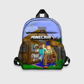 Детский рюкзак 3D с принтом Minecraft. , 100% полиэстер | лямки с регулируемой длиной, сверху петелька, чтобы рюкзак можно было повесить на вешалку. Основное отделение закрывается на молнию, как и внешний карман. Внутри дополнительный карман. По бокам два дополнительных кармашка | Тематика изображения на принте: craft | game | mine | minecraft | minecraftmemories | pixel | tnt | twitter | блок | динамит | игра | красный блок | майнкрафт | маркус перссон | пиксель | ремесло | тротил | шахта