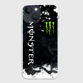 Чехол для iPhone 13 mini с принтом MONSTER ENERGY ,  |  | black monster | bmx | claw | cybersport | energy | monster | monster energy | moto | motocross | race | sport | киберспорт | когти | монстер энерджи | монстр | мото | мотокросс | ралли | скейтбординг | спорт | энергия