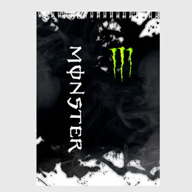 Скетчбук с принтом MONSTER ENERGY , 100% бумага
 | 48 листов, плотность листов — 100 г/м2, плотность картонной обложки — 250 г/м2. Листы скреплены сверху удобной пружинной спиралью | black monster | bmx | claw | cybersport | energy | monster | monster energy | moto | motocross | race | sport | киберспорт | когти | монстер энерджи | монстр | мото | мотокросс | ралли | скейтбординг | спорт | энергия