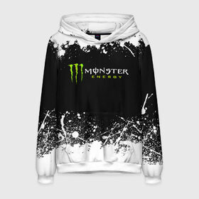 Мужская толстовка 3D с принтом MONSTER ENERGY , 100% полиэстер | двухслойный капюшон со шнурком для регулировки, мягкие манжеты на рукавах и по низу толстовки, спереди карман-кенгуру с мягким внутренним слоем. | black monster | bmx | claw | cybersport | energy | monster | monster energy | moto | motocross | race | sport | киберспорт | когти | монстер энерджи | монстр | мото | мотокросс | ралли | скейтбординг | спорт | энергия