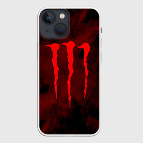Чехол для iPhone 13 mini с принтом MONSTER ENERGY ,  |  | black monster | bmx | claw | cybersport | energy | monster | monster energy | moto | motocross | race | sport | киберспорт | когти | монстер энерджи | монстр | мото | мотокросс | ралли | скейтбординг | спорт | энергия