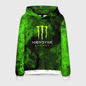 Мужская толстовка 3D с принтом MONSTER ENERGY , 100% полиэстер | двухслойный капюшон со шнурком для регулировки, мягкие манжеты на рукавах и по низу толстовки, спереди карман-кенгуру с мягким внутренним слоем. | black monster | bmx | claw | cybersport | energy | monster | monster energy | moto | motocross | race | sport | киберспорт | когти | монстер энерджи | монстр | мото | мотокросс | ралли | скейтбординг | спорт | энергия