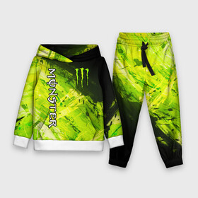 Детский костюм 3D (с толстовкой) с принтом MONSTER ENERGY ,  |  | black monster | bmx | claw | cybersport | energy | monster | monster energy | moto | motocross | race | sport | киберспорт | когти | монстер энерджи | монстр | мото | мотокросс | ралли | скейтбординг | спорт | энергия