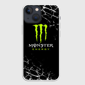 Чехол для iPhone 13 mini с принтом MONSTER ENERGY ,  |  | black monster | bmx | claw | cybersport | energy | monster | monster energy | moto | motocross | race | sport | киберспорт | когти | монстер энерджи | монстр | мото | мотокросс | ралли | скейтбординг | спорт | энергия