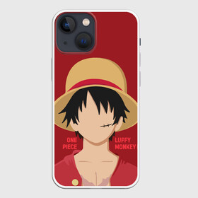 Чехол для iPhone 13 mini с принтом Luffy ,  |  | monkey d. luffy | nami | one piece | аниме | большой куш | луффи | манки де луффи | нами | пиратская | пираты | тони | череп | чоппер | шляпа