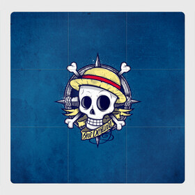 Магнитный плакат 3Х3 с принтом Straw hat pirates , Полимерный материал с магнитным слоем | 9 деталей размером 9*9 см | monkey d. luffy | nami | one piece | аниме | большой куш | луффи | манки де луффи | нами | пиратская | пираты | тони | череп | чоппер | шляпа