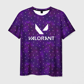 Мужская футболка 3D с принтом Valorant , 100% полиэфир | прямой крой, круглый вырез горловины, длина до линии бедер | brimstone | coba | csgo | cypher | jett | phoenix | riot games | sage | valorant | viper | валарант | валорант | кс