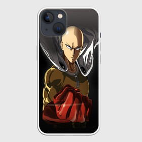 Чехол для iPhone 13 с принтом ярость Сайтамы ,  |  | one punch man | saitama | ванпанчмен | герои | люди | персонажи | сайтама