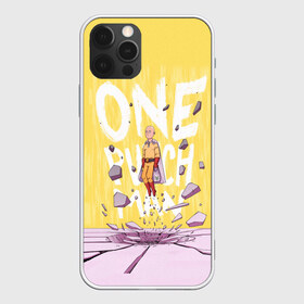 Чехол для iPhone 12 Pro Max с принтом One Punch Man , Силикон |  | Тематика изображения на принте: one punch man | saitama | ванпанчмен | герои | люди | персонажи | сайтама