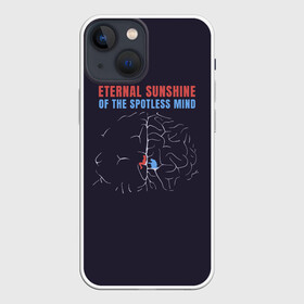 Чехол для iPhone 13 mini с принтом Eternal sunshine ,  |  | eternal sunshine | eternal sunshine of the spotless mind | вечное сияние | вечное сияние чистого разума